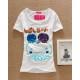 Short Sleeve Cotton Printed T-Shirt (D1: Jelly Fish)